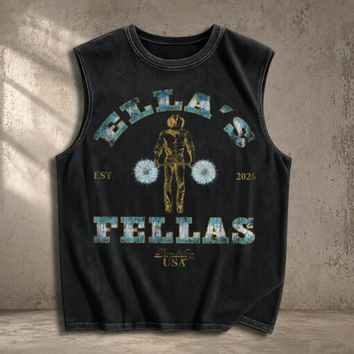 Ella Fellas Club Wash Tank Top, Ella Fan Merch, Country Music Fan