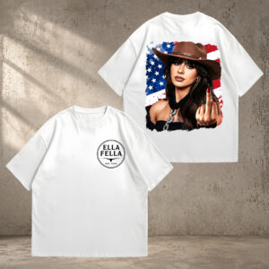 Ella Fella Club Shirt, Retro Western Cowboy Tee, Vintage Ella Langley Shirt