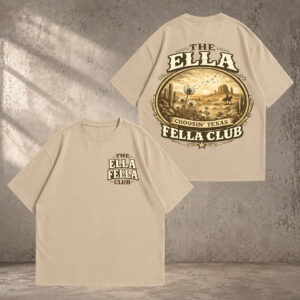 Ella Langley Fan Shirt, Ella Fellas Choosing Texas Cowboy Tee, Vintage Ella Langley Shirt