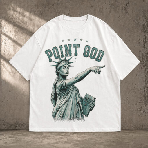 Sophie Cunningham Statue of Liberty Shirt, Point God Funny Basketball Player Tee, Funny Statue of Liberty Shirt WNB Graphic Tee