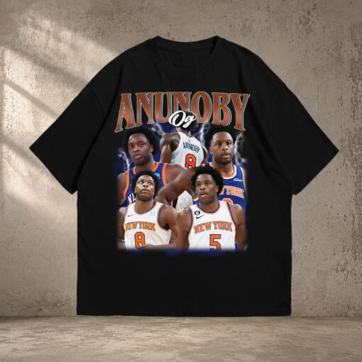 OG Anunoby Knicks NBA shirt, Vintage Basketball Fan Shirt, Fan Basketball Tee
