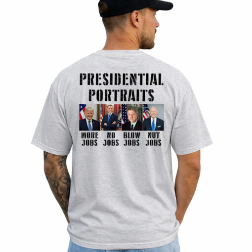 Humor Presidential Portraits Shirt, Funny Republican Political Shirt