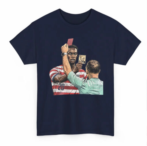 Funny Soccer Red Card Meme Shirt