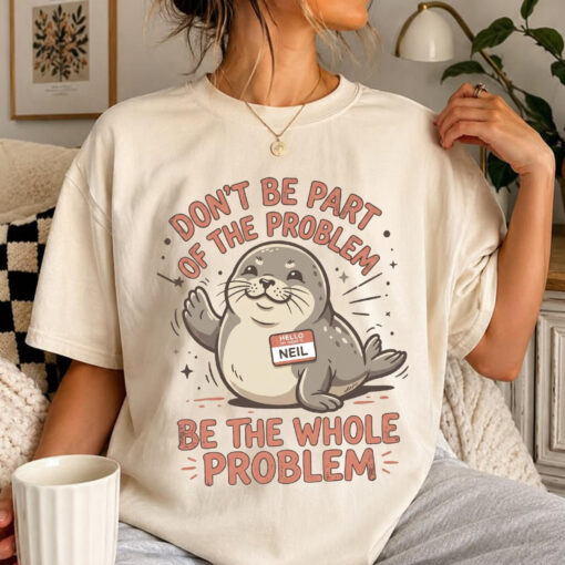 Neil Shirt, Seal Shirt, Neil the Seal Tasmanian Graphic Tee