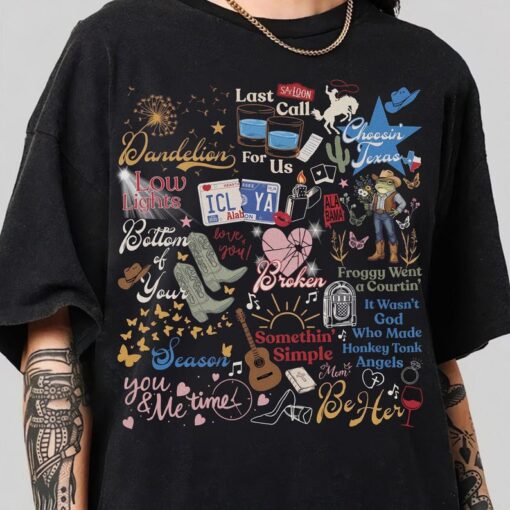 Ella Dandelion Lyric Shirt  #N