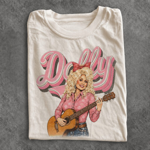 Dolly Parton Tribute Shirt, Vintage Country Music Tee, Western Floral  Shirt, Dolly Memorial Shirt